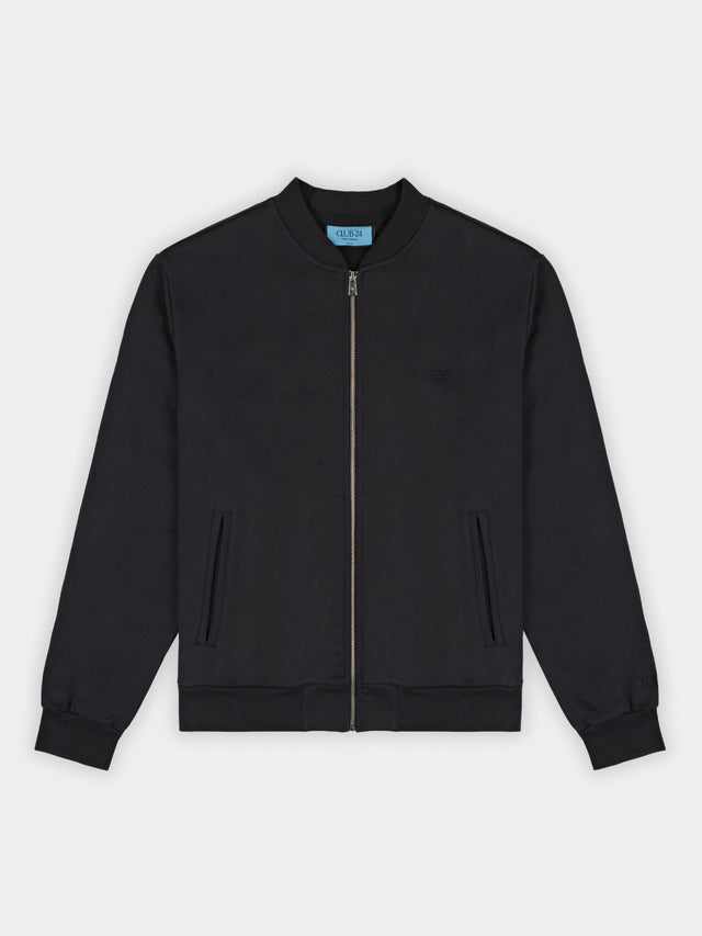 Signature Zip | Black Navy