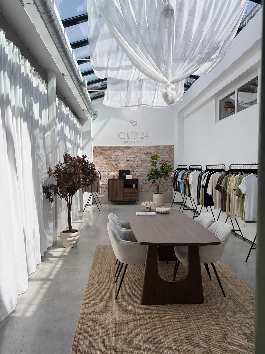The Club 24 showroom today