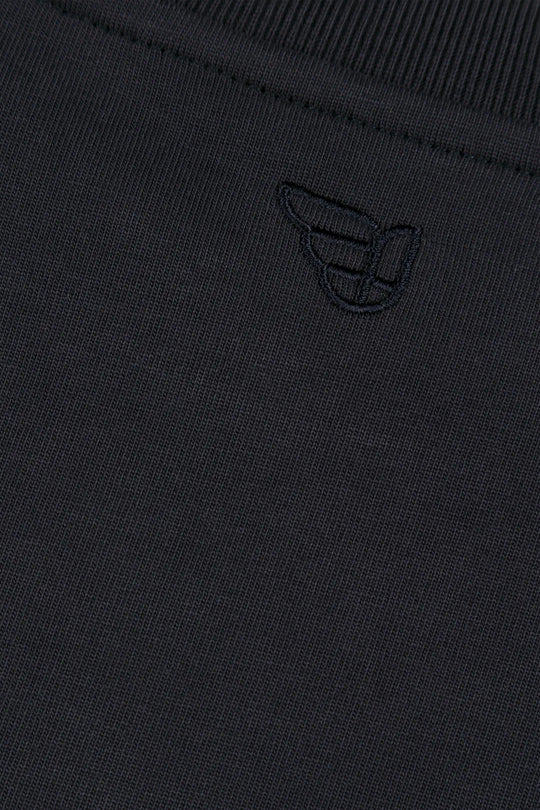 Signature Tee | Black Navy