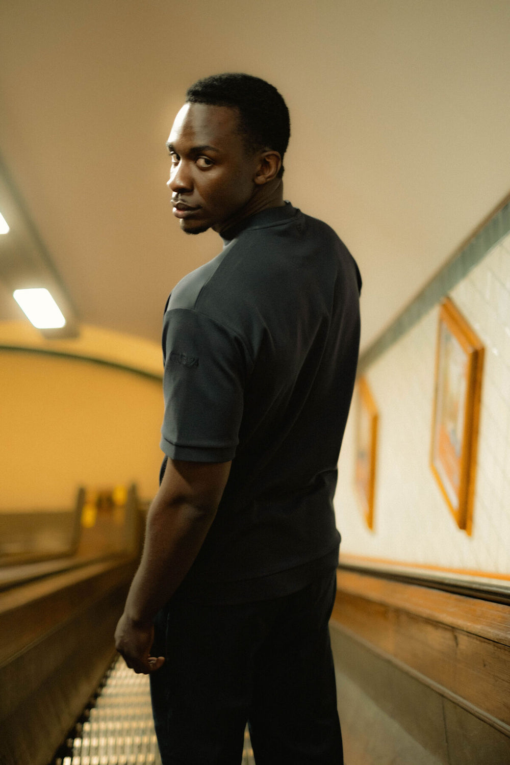 Freedom Fit Tee | Black Navy