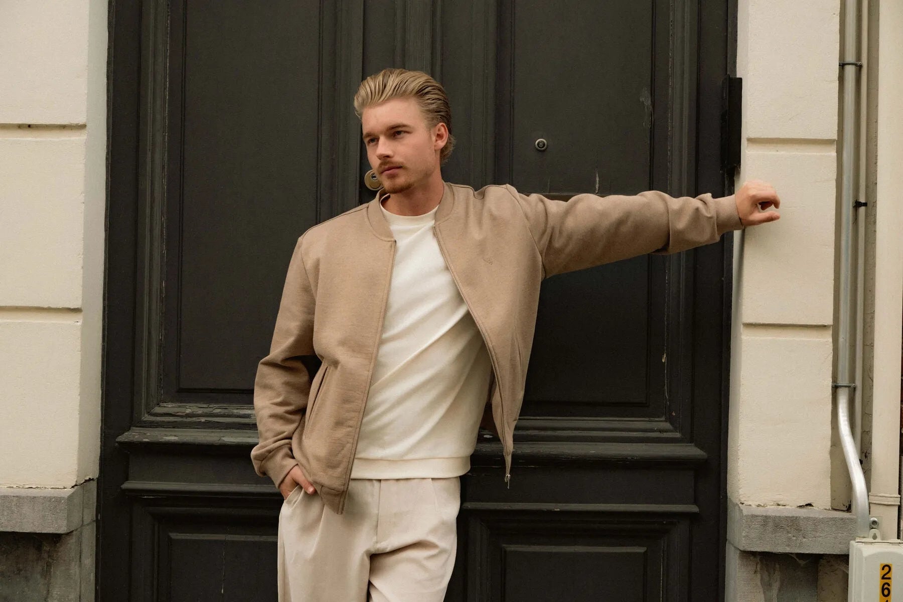 Signature Zip Camel | Premium Zip Jacket Men | Club 24