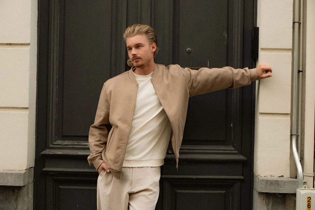 Signature Zip Vest | Camel