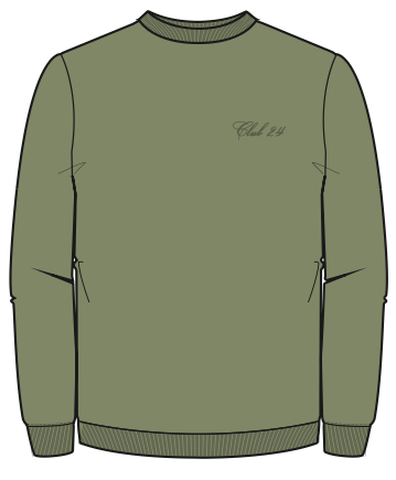Essential Longsleeve | Club Olive
