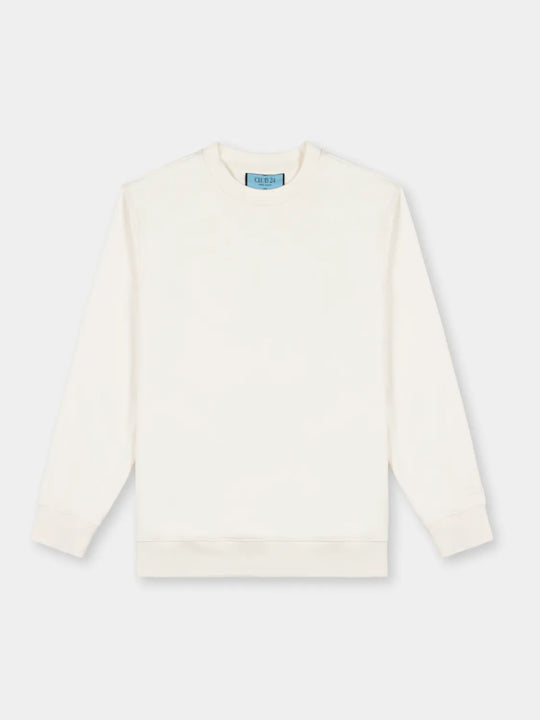 Essential Club Sweater | White Smoke - CLUB 24