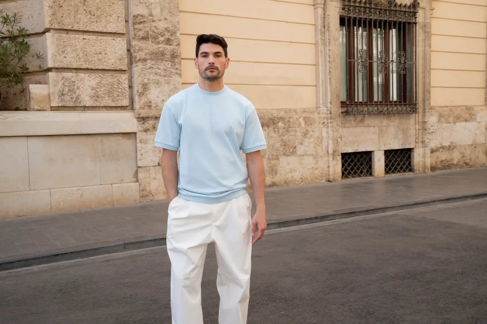 Freedom Fit Tee | Blue Beach