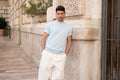 Freedom Fit Tee | Blue Beach