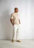 Beige heren T-shirt | Freedom Fit Tee Sandbar | Club 24