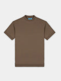 Taupe heren T-shirt | Freedom Fit Tee Club Mocha | Club 24