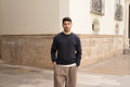 Essential Longsleeve | Black Navy