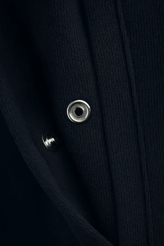 Signature Zip | Black Navy