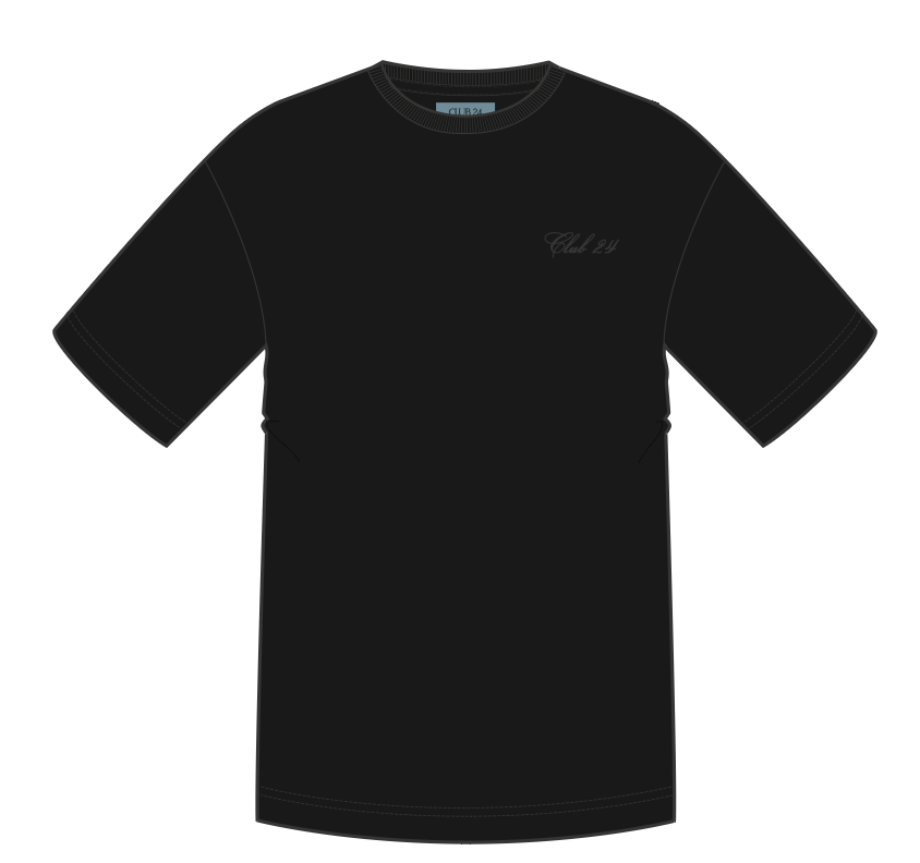 Box Tee | Deep Black
